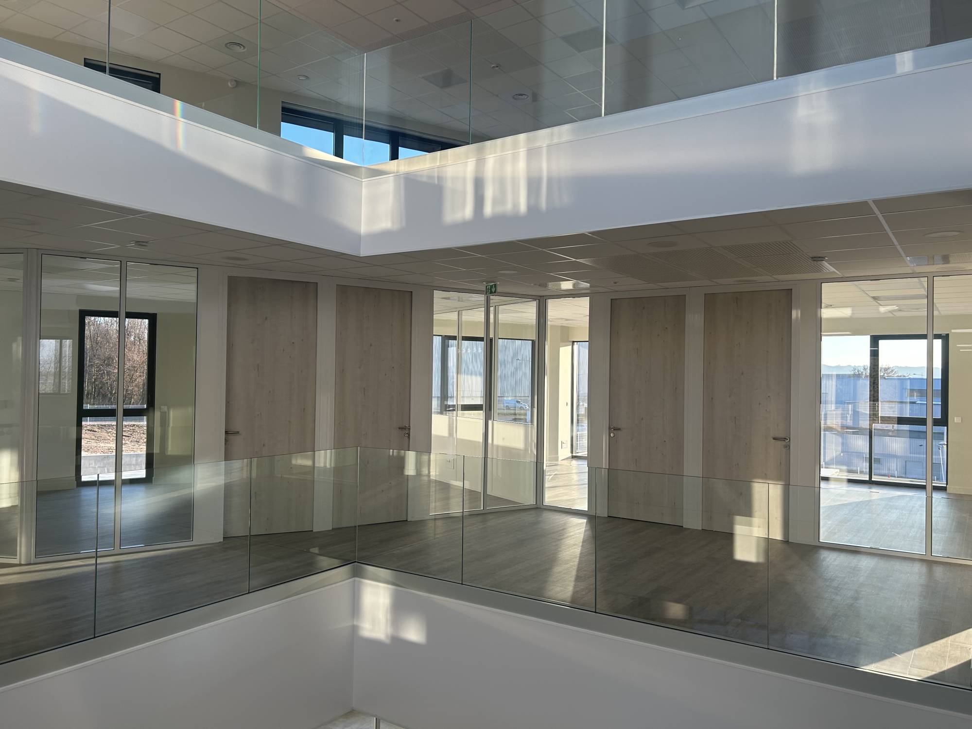 Aménagement de bureaux avec pose de cloisons amovibles à Lyon