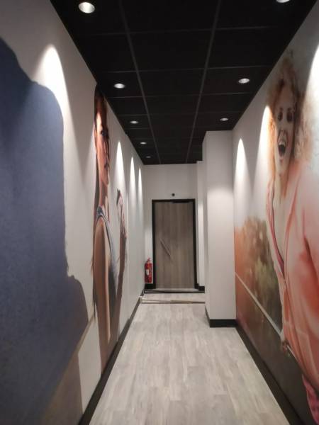 Création complète de l’intérieur de la salle de sport Appart Fitness à Décines près de Lyon