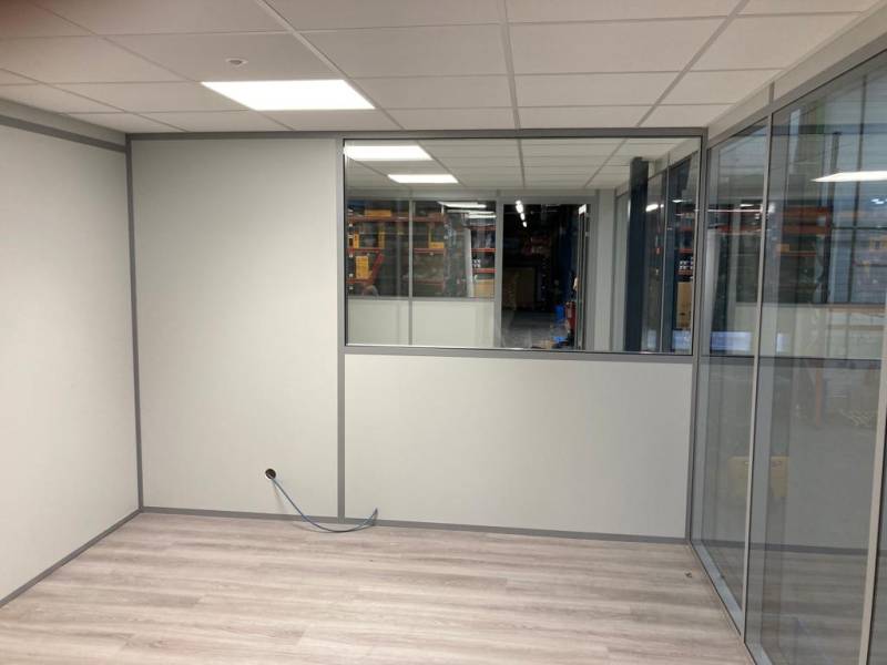 Cloisons vitrées sur allège à Lyon