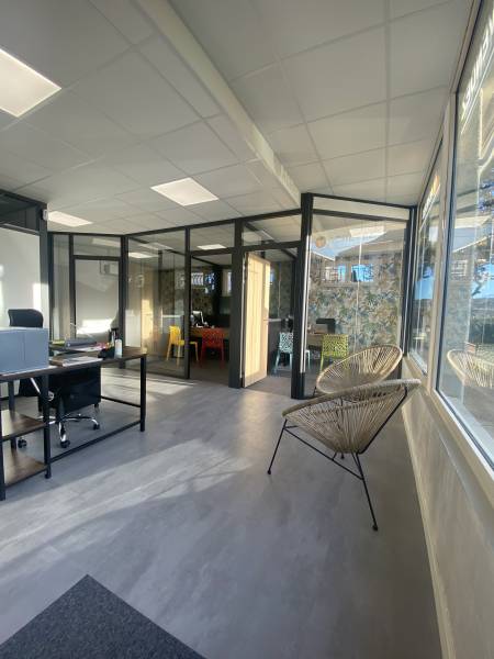 cloison vitrée toute hauteur