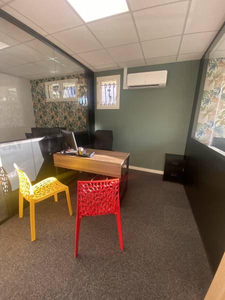 cloison vitrée sur allège